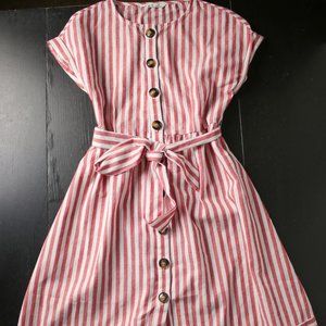 Striped Summer Dress for Girls